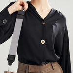 Santa Siberian Husky Print Bag Strap