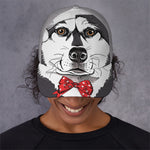 Santa Siberian Husky Print Baseball Cap