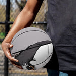 Santa Siberian Husky Print Basketball