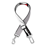 Santa Siberian Husky Print Dog Seat Belt