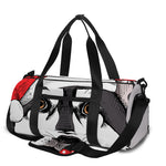 Santa Siberian Husky Print Gym Bag