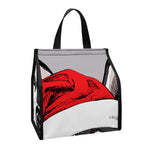 Santa Siberian Husky Print Insulated Lunch Tote