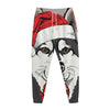 Santa Siberian Husky Print Jogger Pants