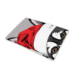 Santa Siberian Husky Print Pet Cooling Mat Cover