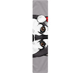 Santa Siberian Husky Print Table Runner