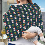 Santa Snowman Pattern Print Baby Seat Cover
