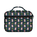 Santa Snowman Pattern Print Briefcase Bible Bag