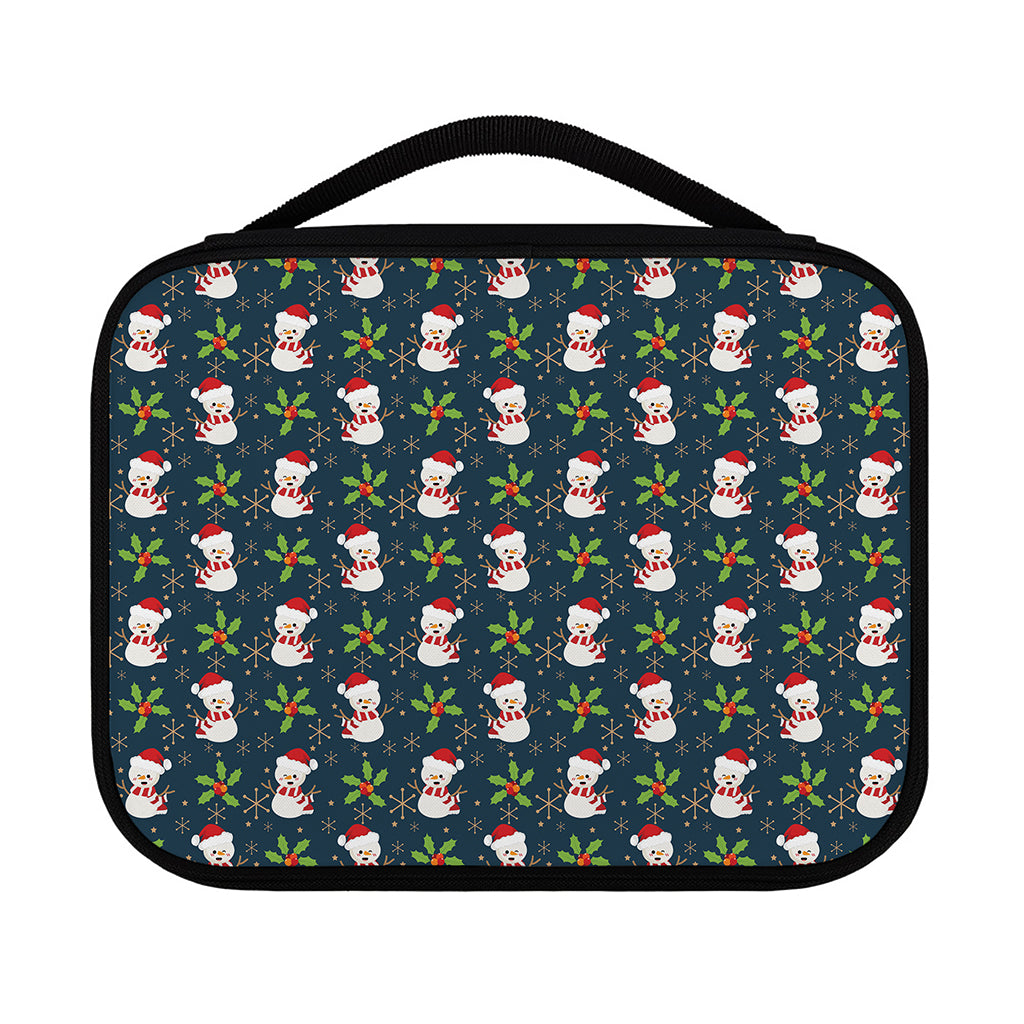 Santa Snowman Pattern Print Classic Bible Case