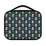 Santa Snowman Pattern Print Classic Bible Case