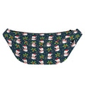 Santa Snowman Pattern Print Fanny Pack