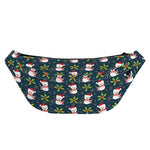 Santa Snowman Pattern Print Fanny Pack