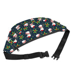 Santa Snowman Pattern Print Fanny Pack