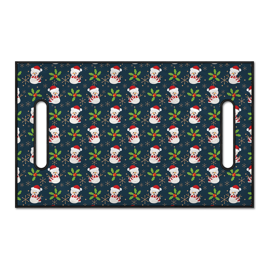 Santa Snowman Pattern Print Golf Cart Seat Cover