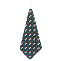 Santa Snowman Pattern Print Hand Towel