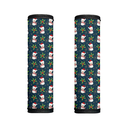 Santa Snowman Pattern Print Handle Covers