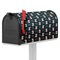 Santa Snowman Pattern Print Mailbox Cover