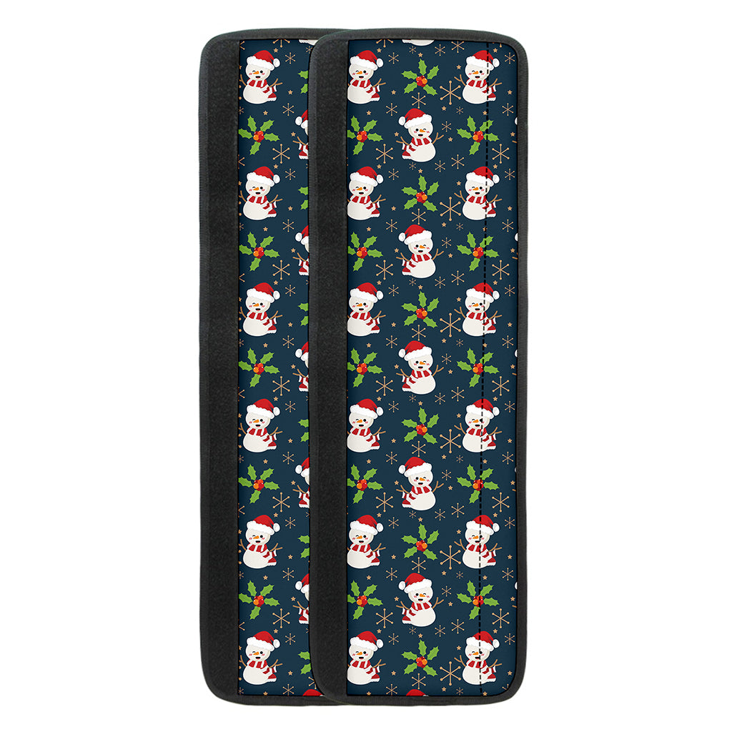 Santa Snowman Pattern Print Refrigerator Handle Covers