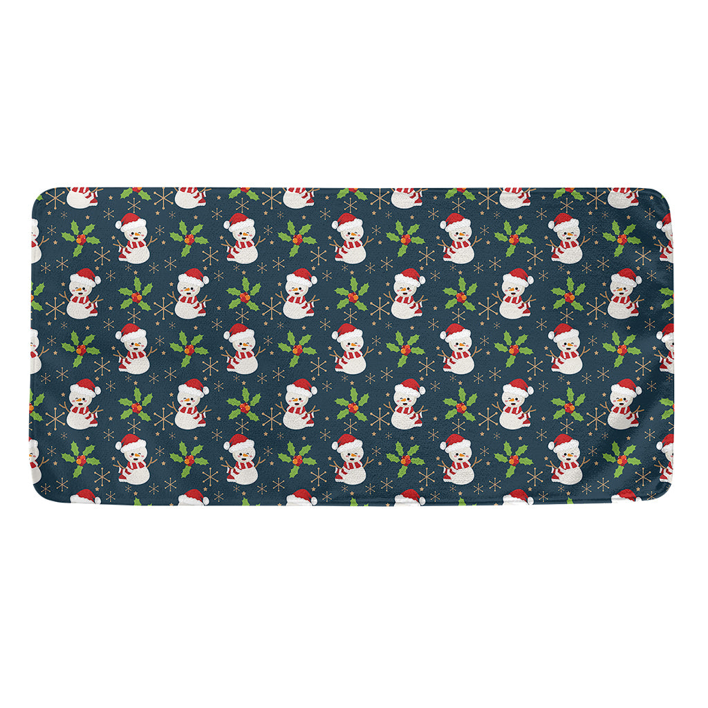 Santa Snowman Pattern Print Towel