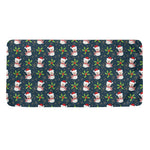 Santa Snowman Pattern Print Towel
