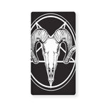 Satan Goat Skull Pentagram Print Baby Crib Sheet