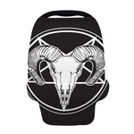 Satan Goat Skull Pentagram Print Baby Seat Cover