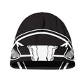 Satan Goat Skull Pentagram Print Beanie