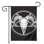 Satan Goat Skull Pentagram Print House Flag