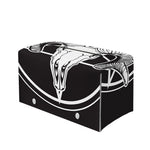 Satan Goat Skull Pentagram Print Leather Tissue Box Cover
