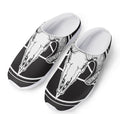 Satan Goat Skull Pentagram Print Mesh Casual Shoes