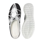 Satan Goat Skull Pentagram Print Mesh Casual Shoes