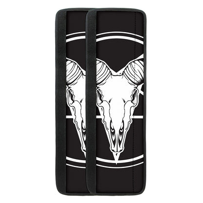 Satan Goat Skull Pentagram Print Refrigerator Handle Covers