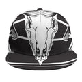 Satan Goat Skull Pentagram Print Snapback Cap