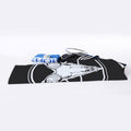 Satan Goat Skull Pentagram Print Sports Towel