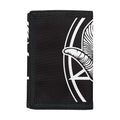 Satan Goat Skull Pentagram Print Trifold Wallet