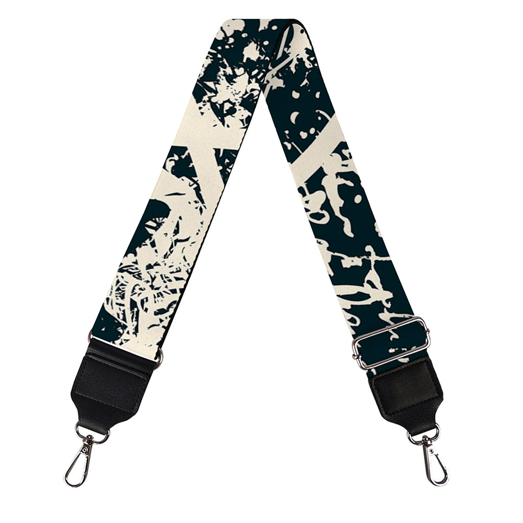 Satan Goat Skull Symbol Print Bag Strap