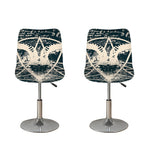 Satan Goat Skull Symbol Print Bar Stool Covers