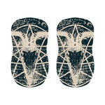 Satan Goat Skull Symbol Print Bar Stool Covers
