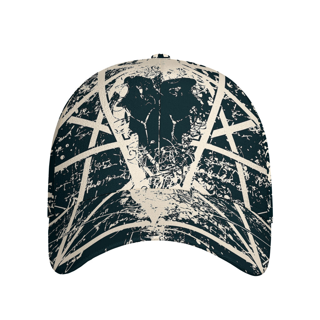 Satan Goat Skull Symbol Print Baseball Cap