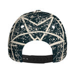 Satan Goat Skull Symbol Print Baseball Cap