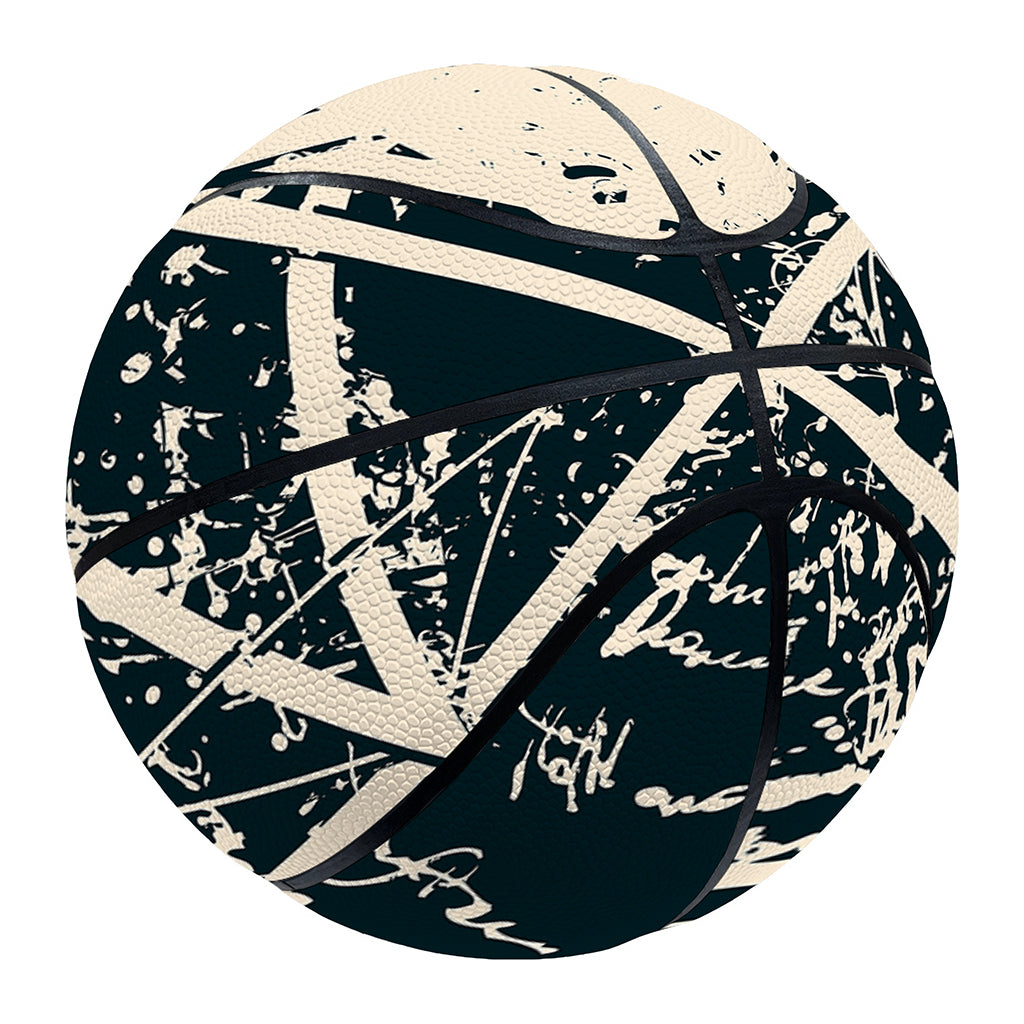 Satan Goat Skull Symbol Print Basketball