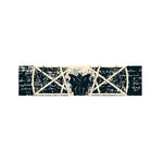 Satan Goat Skull Symbol Print Bed Runner