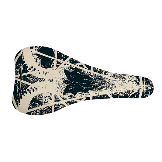 Satan Goat Skull Symbol Print Bicycle Seat Cover