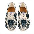 Satan Goat Skull Symbol Print Casual Shoes