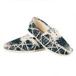 Satan Goat Skull Symbol Print Casual Shoes