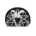 Satan Goat Skull Symbol Print Coin Purse