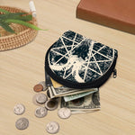 Satan Goat Skull Symbol Print Coin Purse