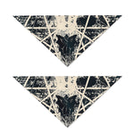 Satan Goat Skull Symbol Print Dog Bandana