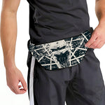 Satan Goat Skull Symbol Print Fanny Pack