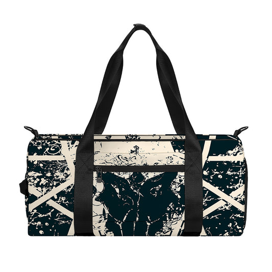 Satan Goat Skull Symbol Print Gym Bag