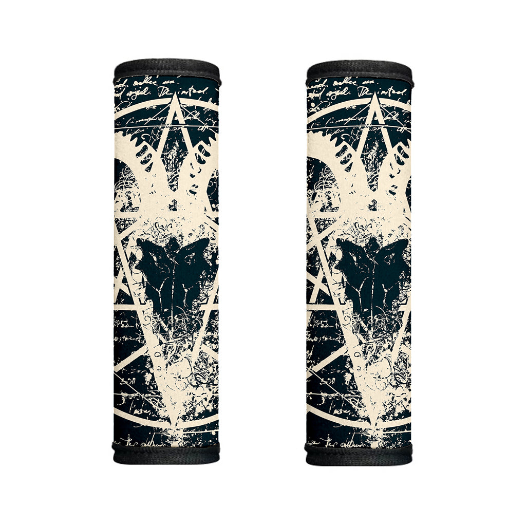 Satan Goat Skull Symbol Print Handle Covers